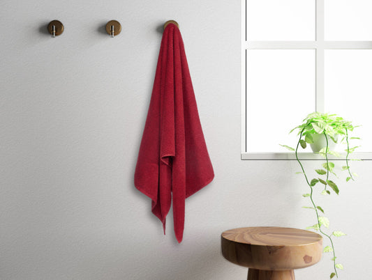 SPACES Swift Dry Bath Towel , Red