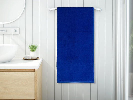 Spaces Swift Dry blue Bath Towel