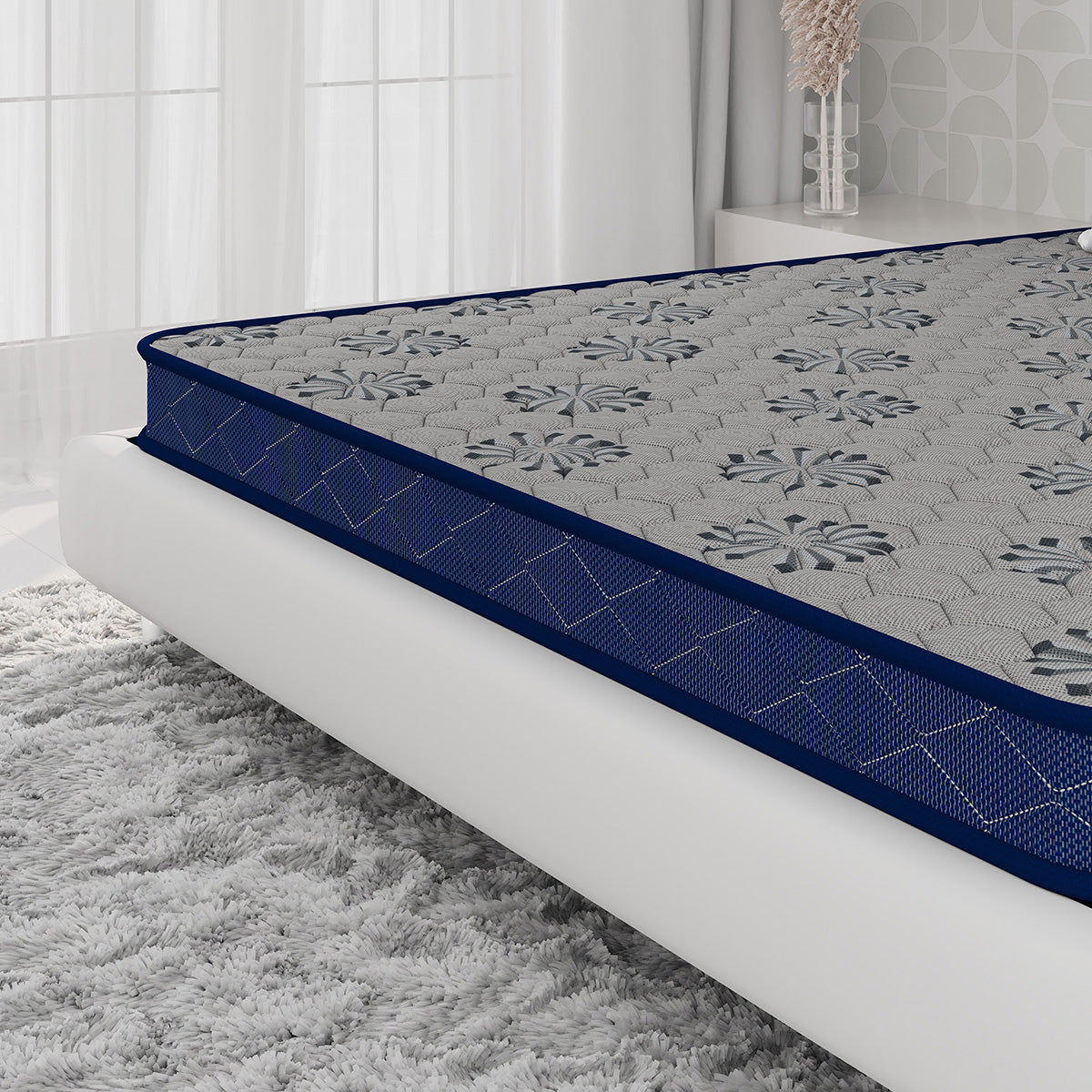 Kurlon Pure Coir 4 inches coir Orthopedic mattress Knix Decor