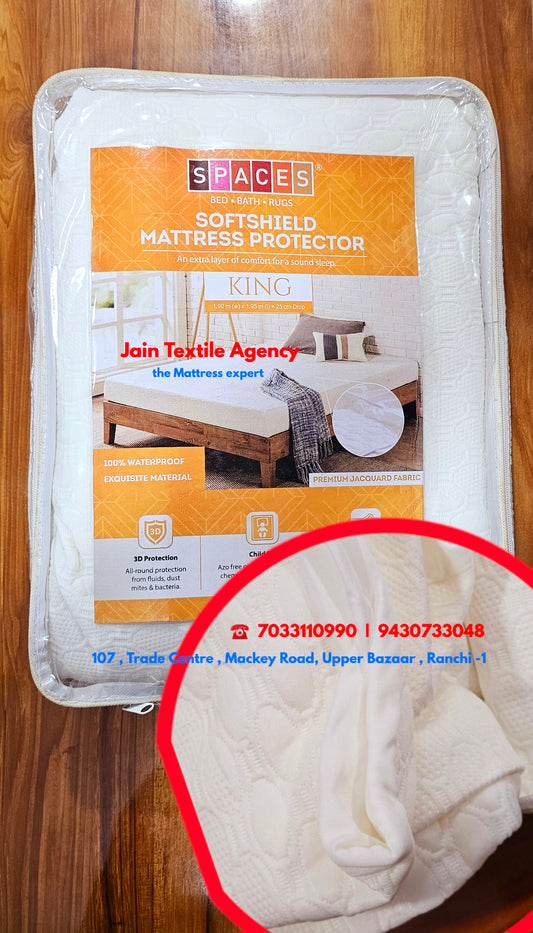 Spaces SoftShield Mattress Protector | King Size 78x72