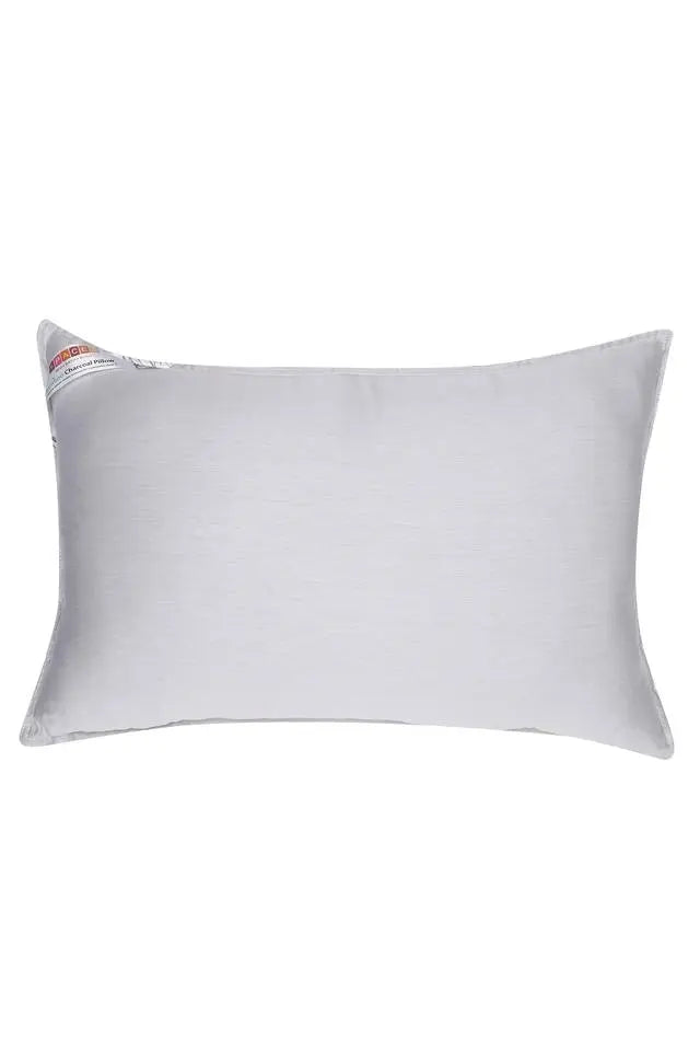 SPACES Bamboo Charcoal White Pillow