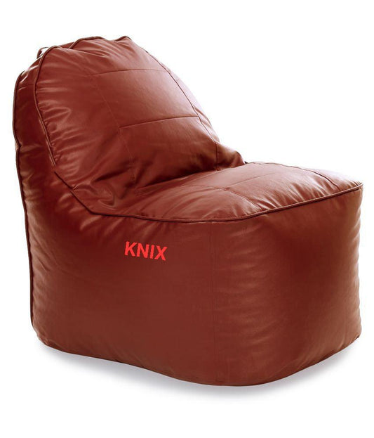 Knix Rocker Chair brown Bean Bag , Cover Only | Without Beans - Knix Decor