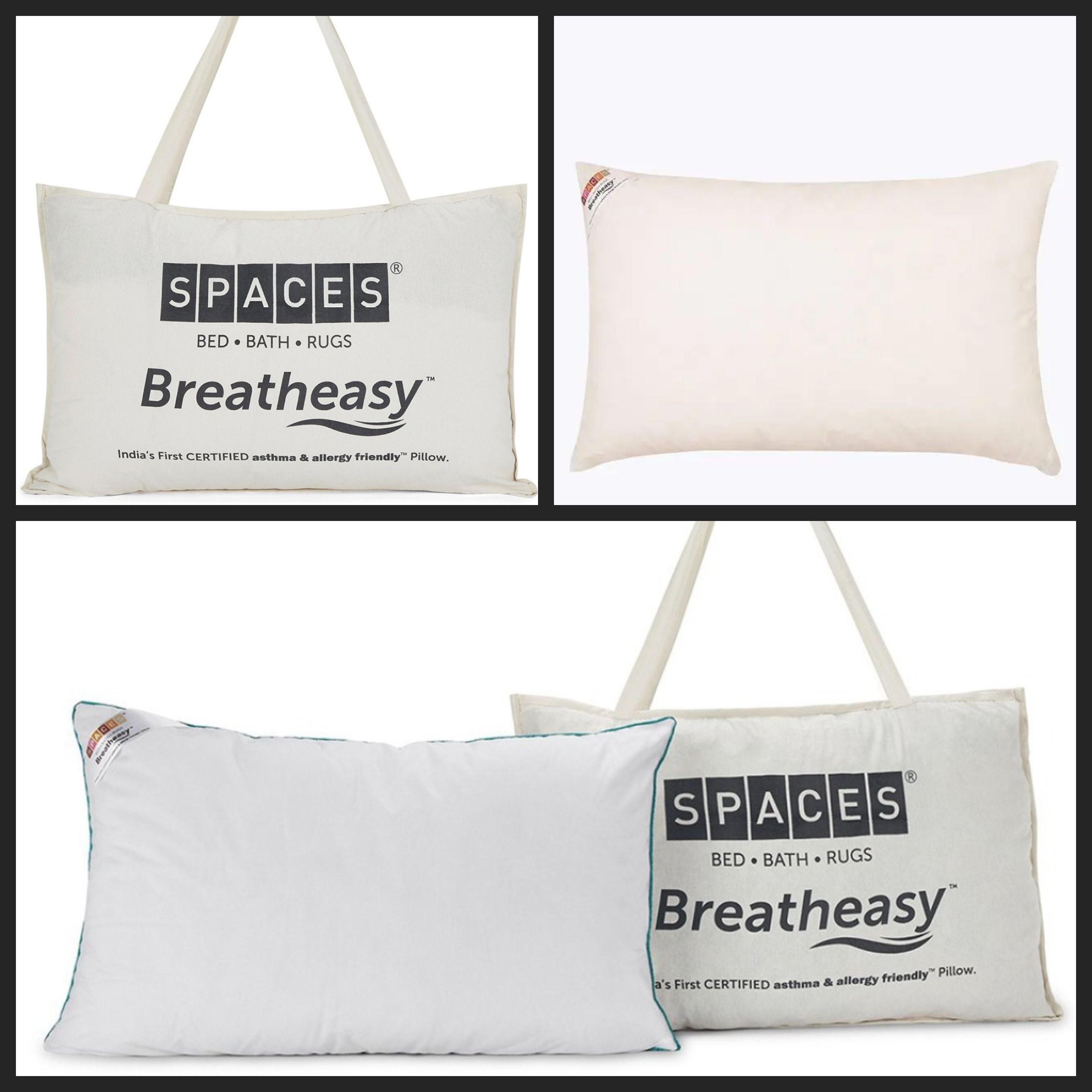 Knix Rideau Spaces Breatheay White premium Pillow – Knix Sleep