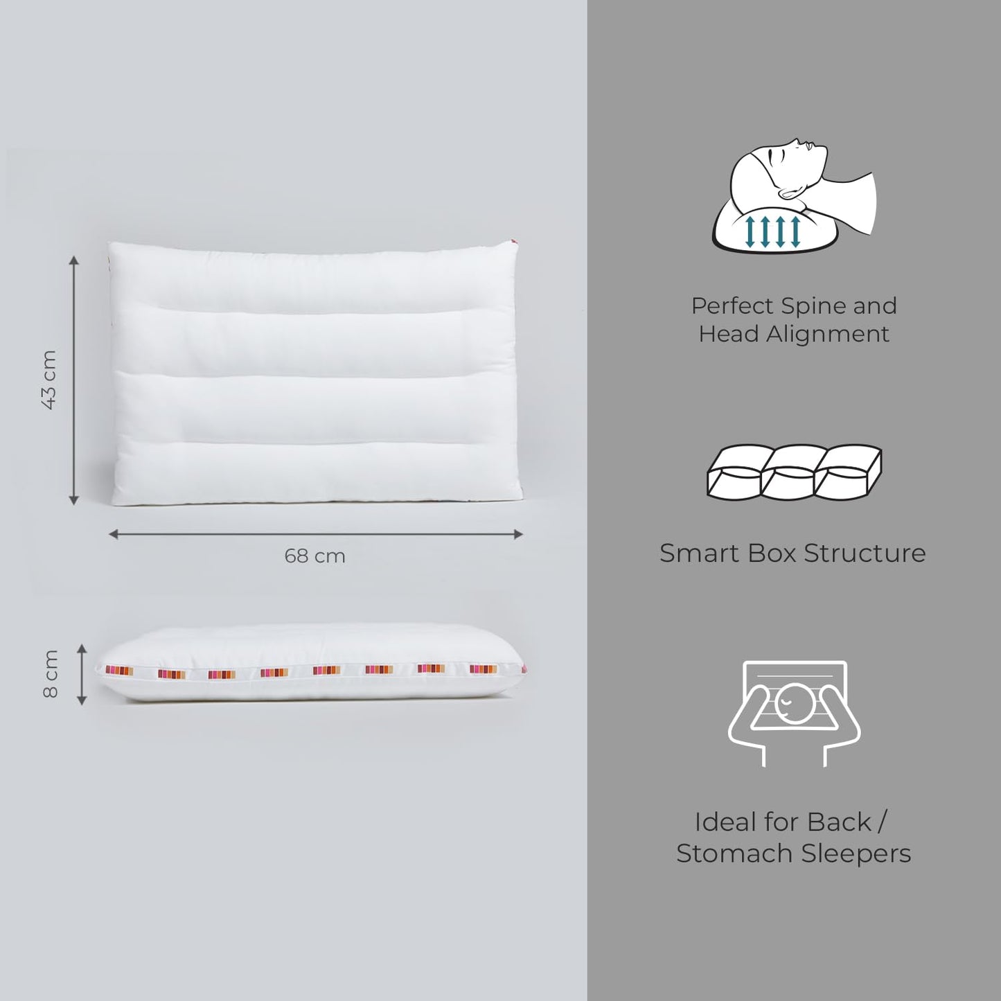 Spaces slim Pillow