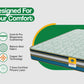 Centuary Q-GEL Natura latex Mattress