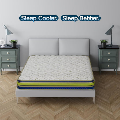 Centuary Mattresses Q-Gel Luxury 8-Inch King Size Bed Mattress