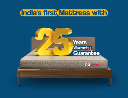 Centuary PU Rest, India’s 1st Mattress with 25Yrs Guarantee