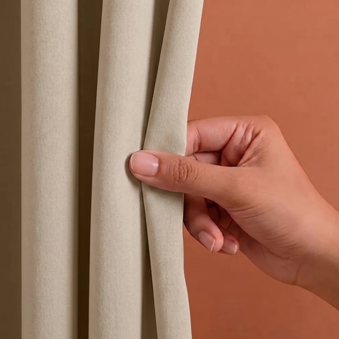 Knix Solid Blackout Curtains | Grey