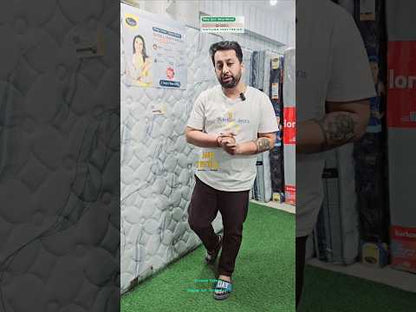 Centuary Mattresses Q-Gel Comfort Cusense Technology with Copper Crystal Memory Foam 6 inch