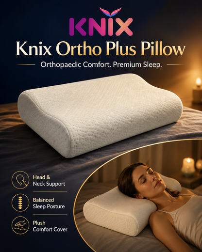 Knix Ortho plus neck support memory foam pillow
