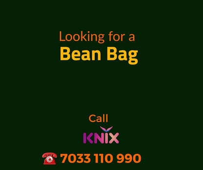 Knix XXL Bean Bag , Cover Only | Without Beans - Knix Decor