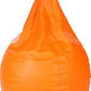 Knix XXXL orange Bean Bag Cover Only | Without Beans - Knix Decor