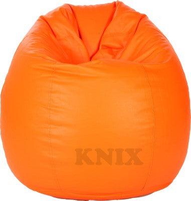 Knix XXXL orange Bean Bag Cover Only | Without Beans - Knix Decor